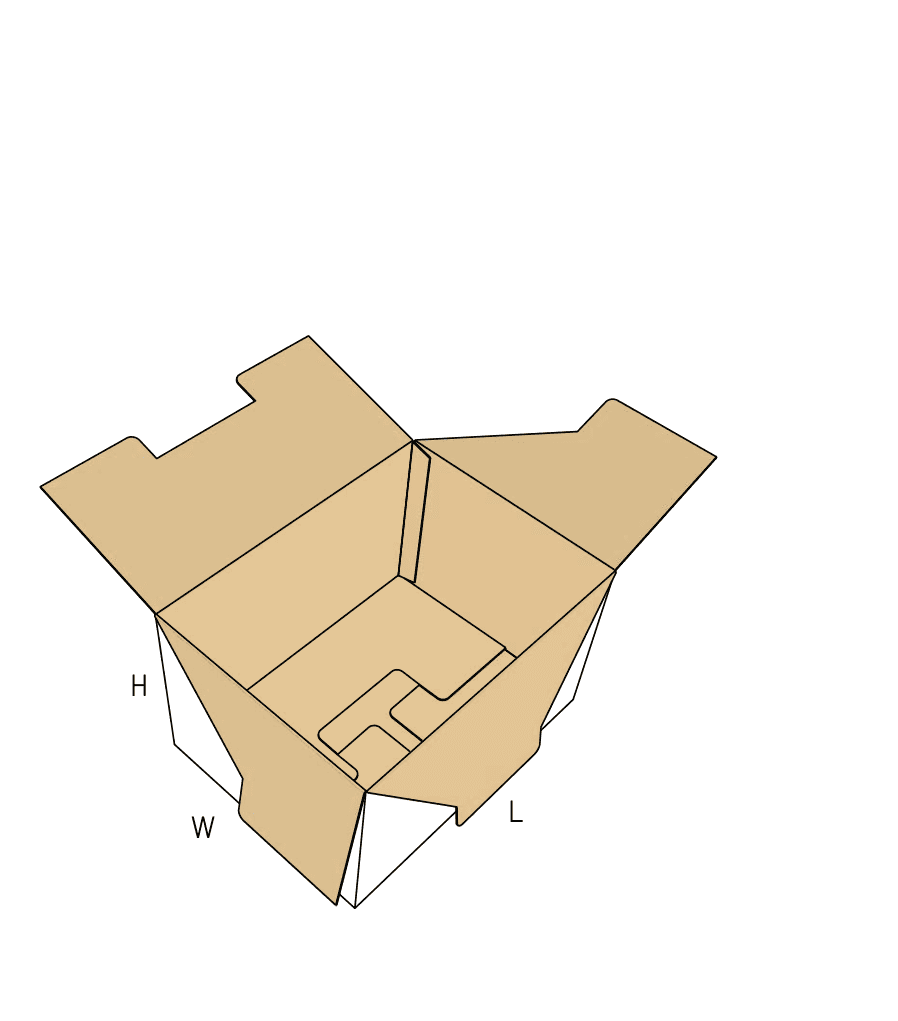 FEFCO 0220 3D view