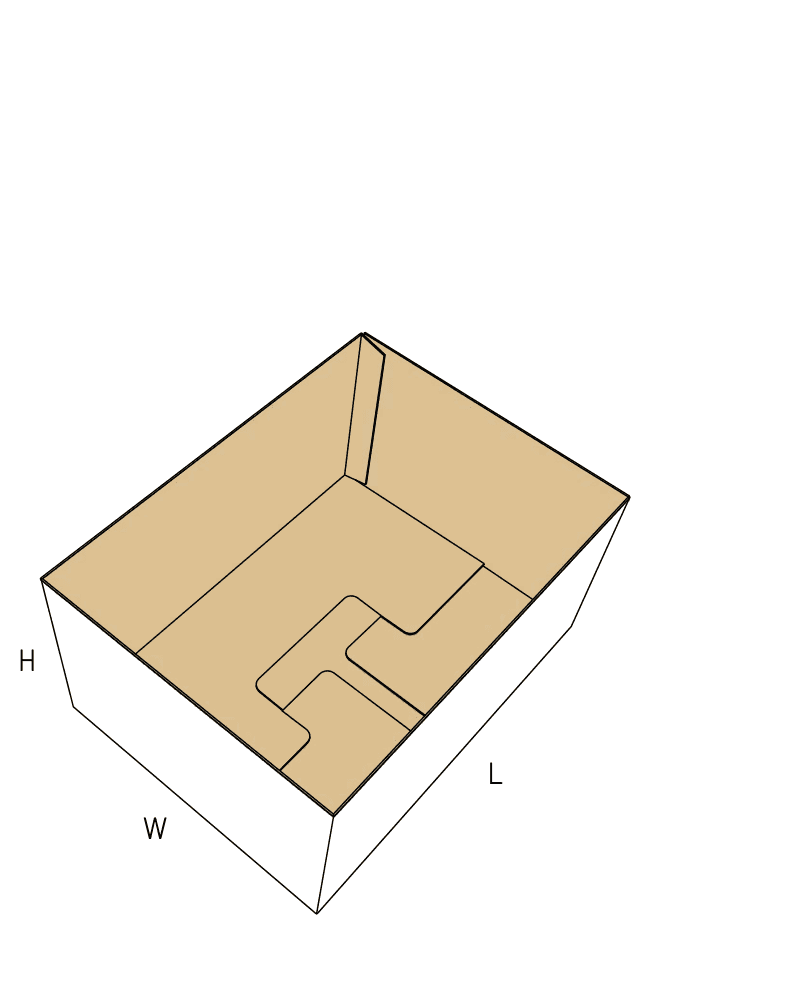 FEFCO 0221 3D view