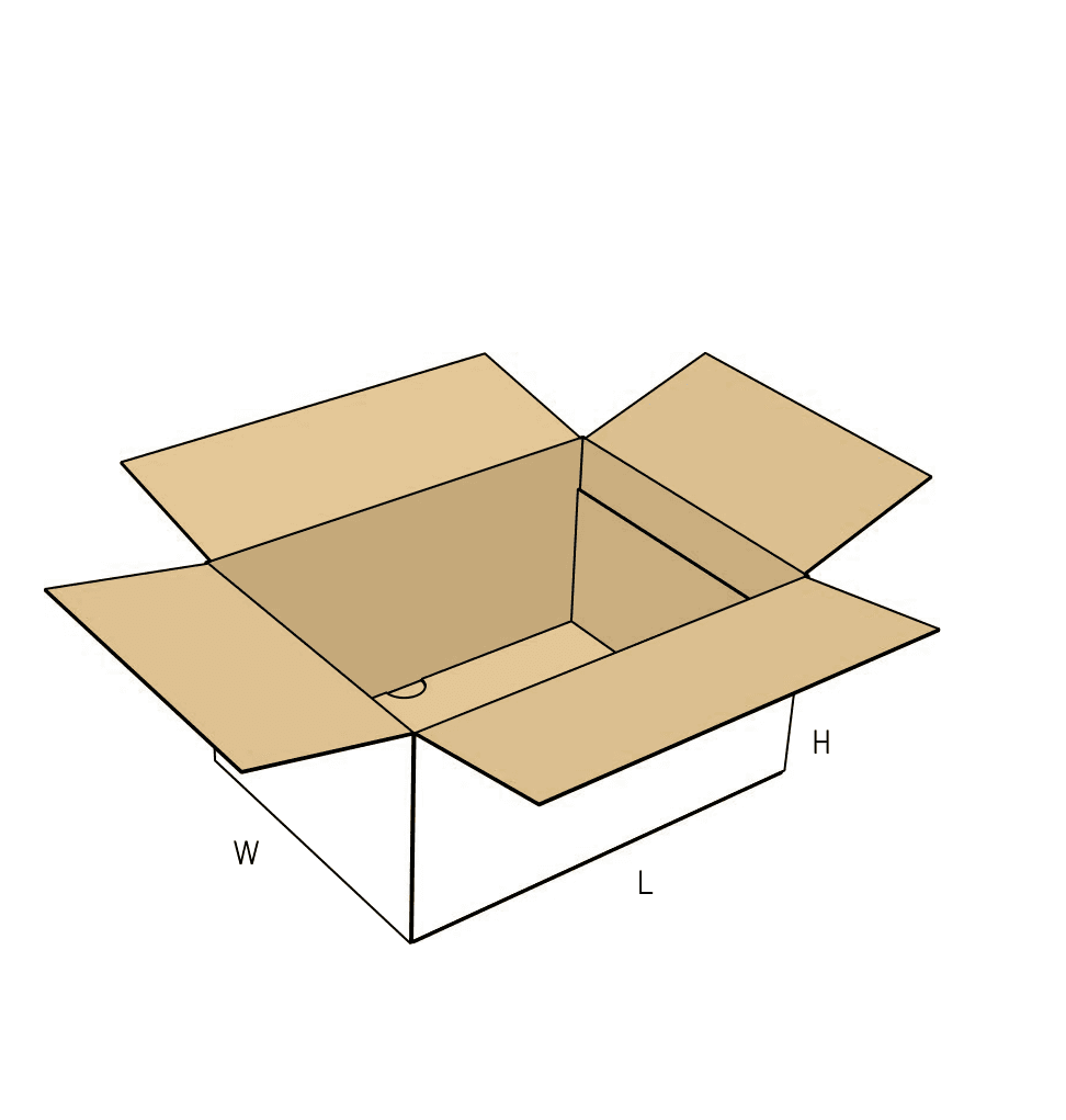 FEFCO 0225 3D view