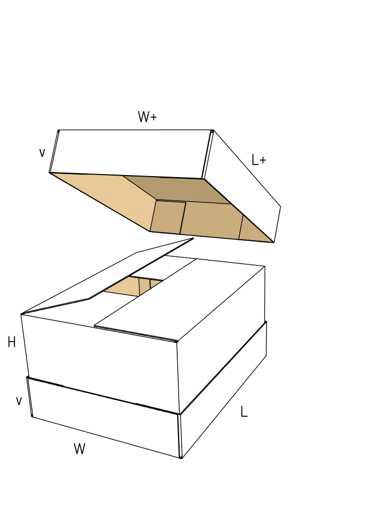 FEFCO 0313 3D view