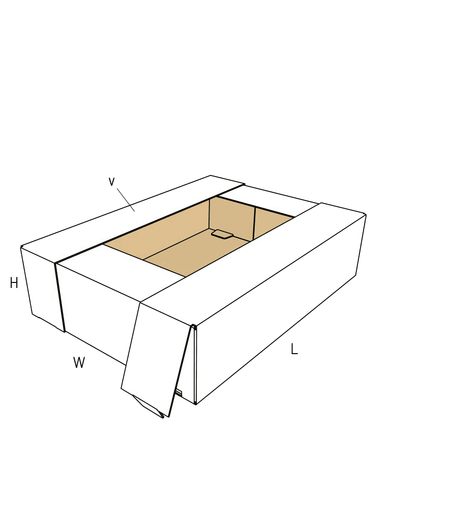 FEFCO 0431 3D view