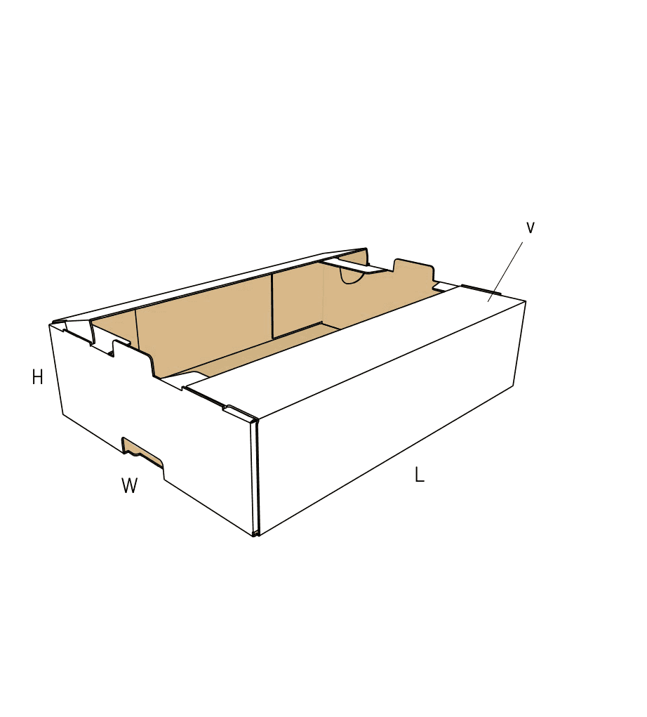 FEFCO 0436 3D view