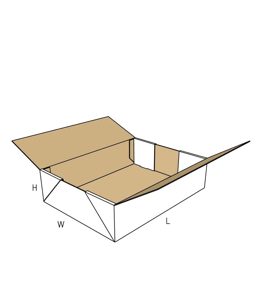 FEFCO 0437 3D view
