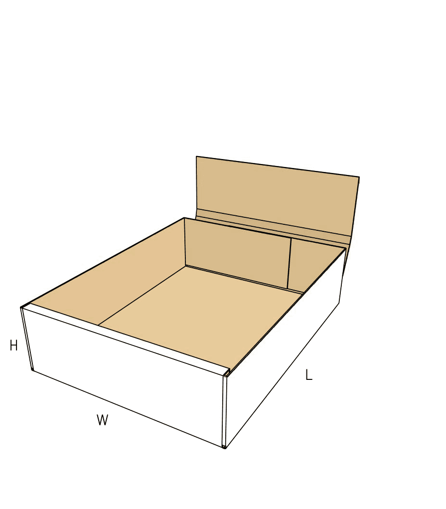 FEFCO 0454 3D view