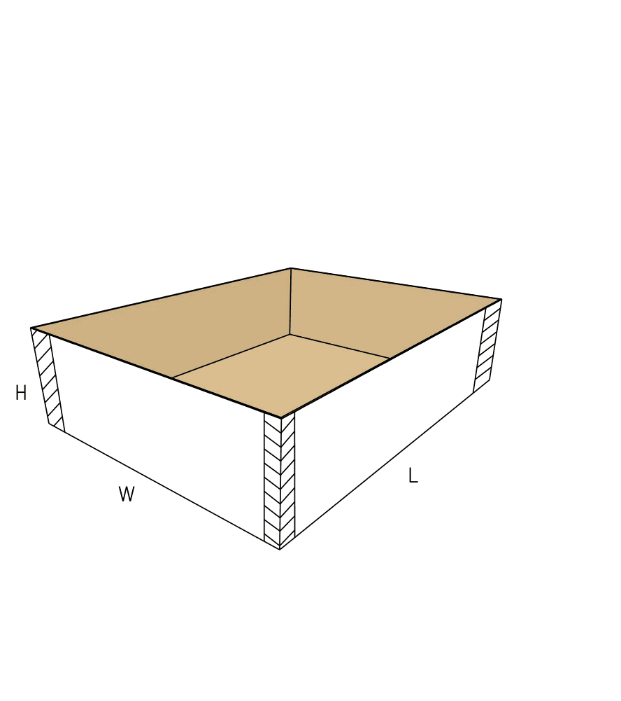 FEFCO 0458 3D view