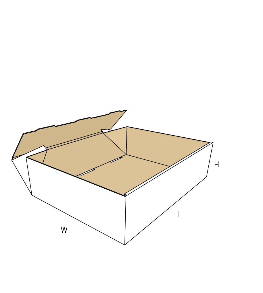 FEFCO 0461 3D view