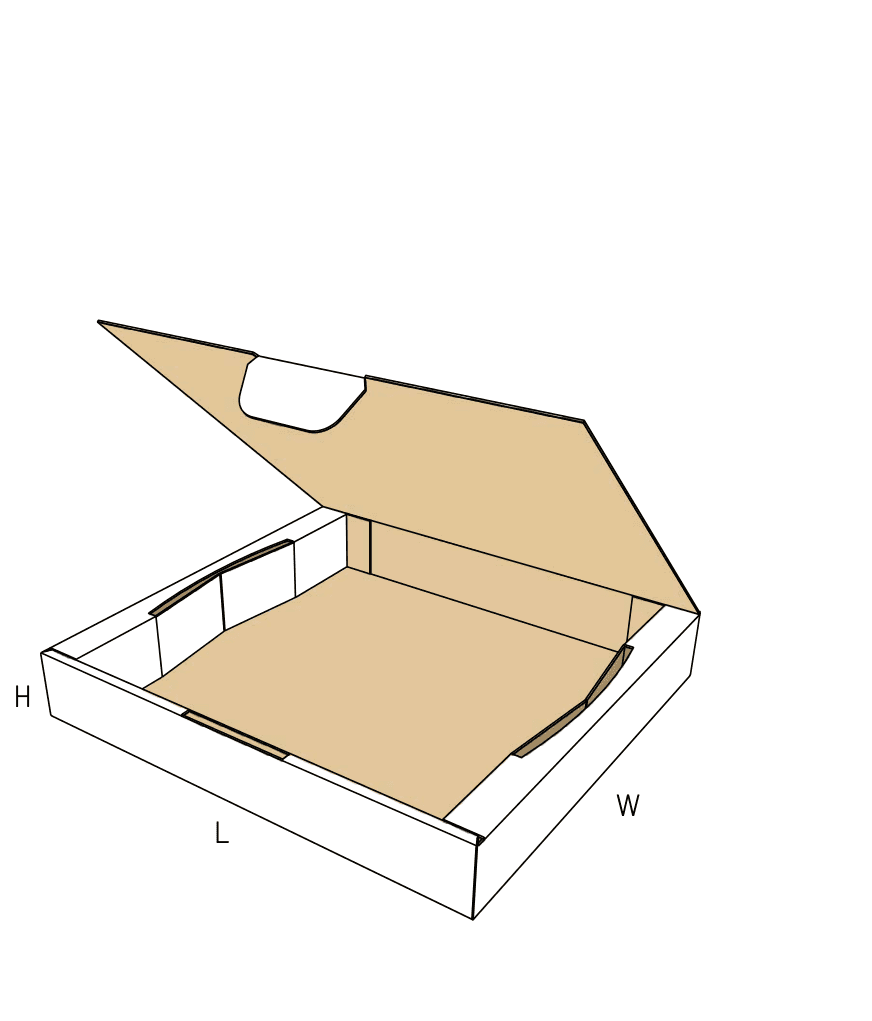 FEFCO 0465 3D view