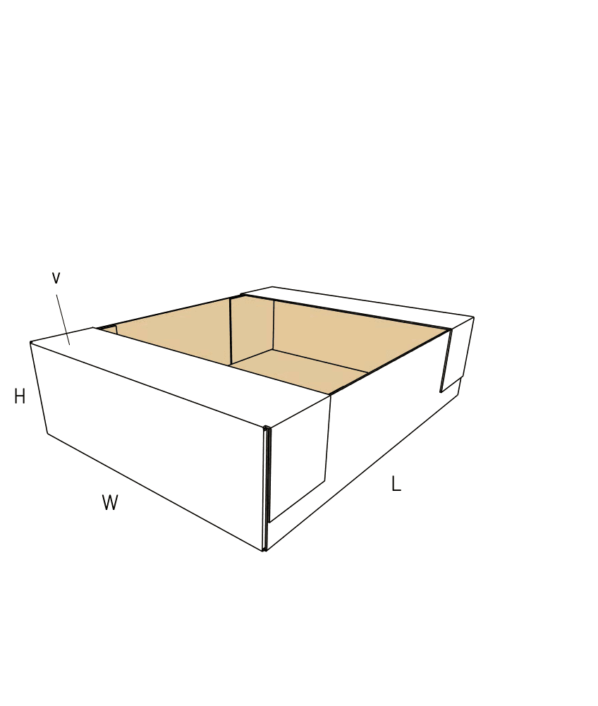 FEFCO 0480 3D view