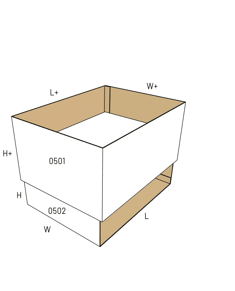 FEFCO 0504 3D view