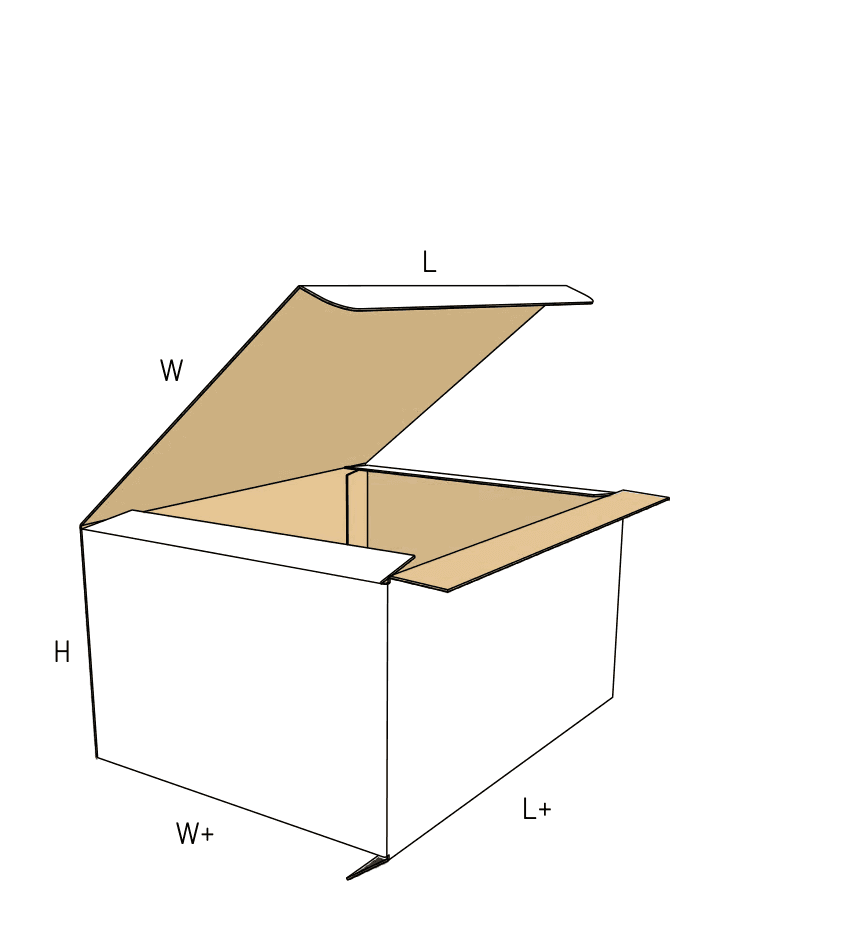 FEFCO 0512 3D view