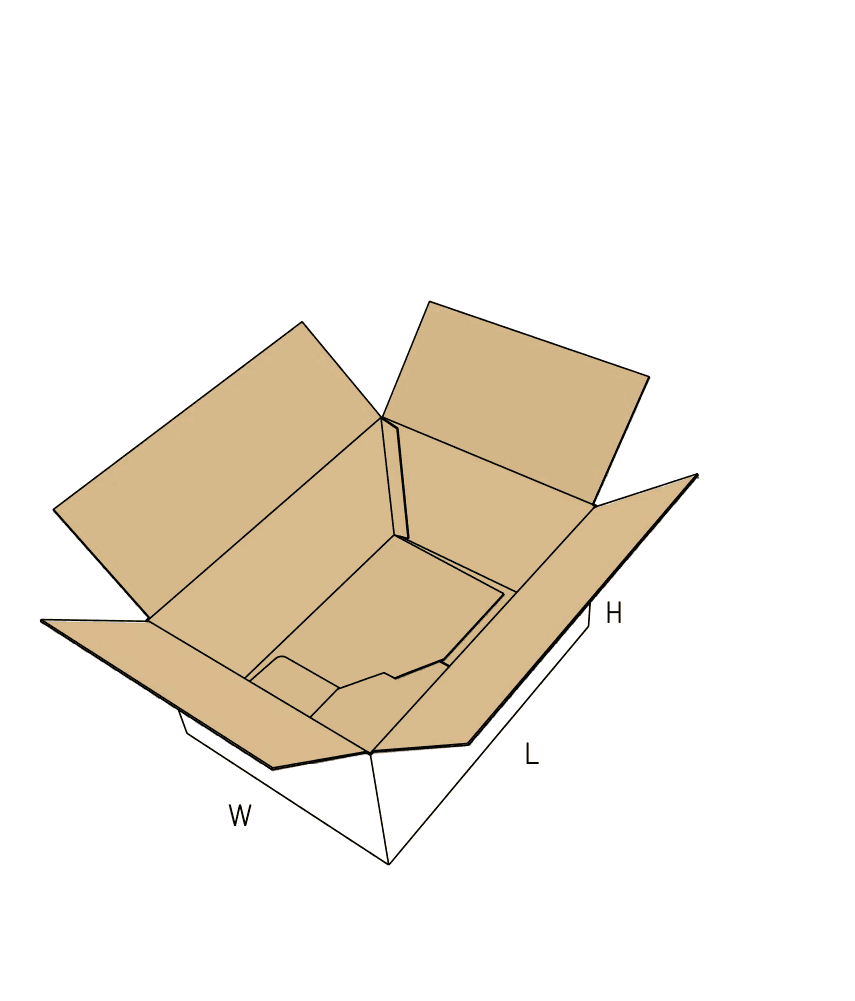 FEFCO 0711 3D view