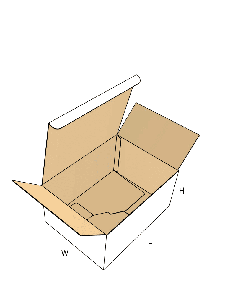 FEFCO 0713 3D view