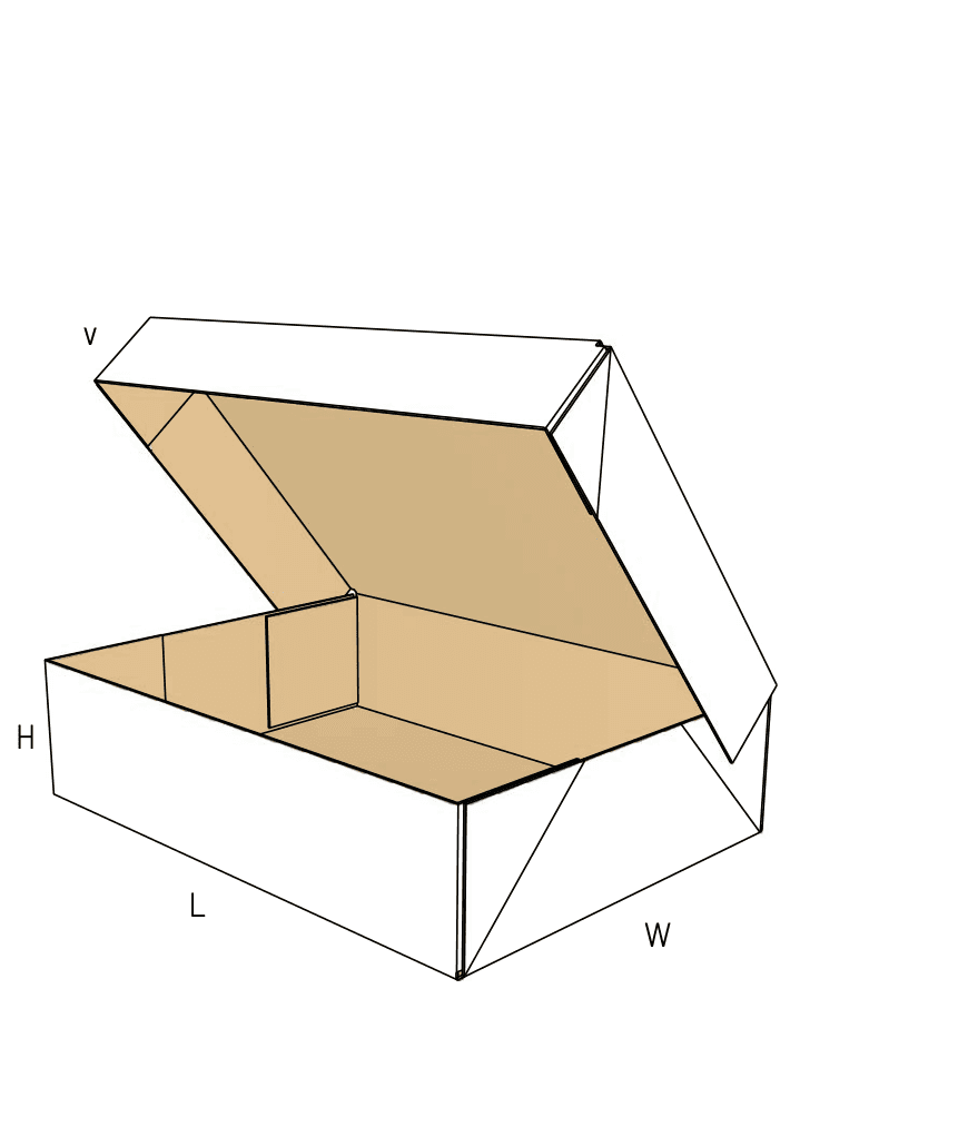 FEFCO 0761 3D view