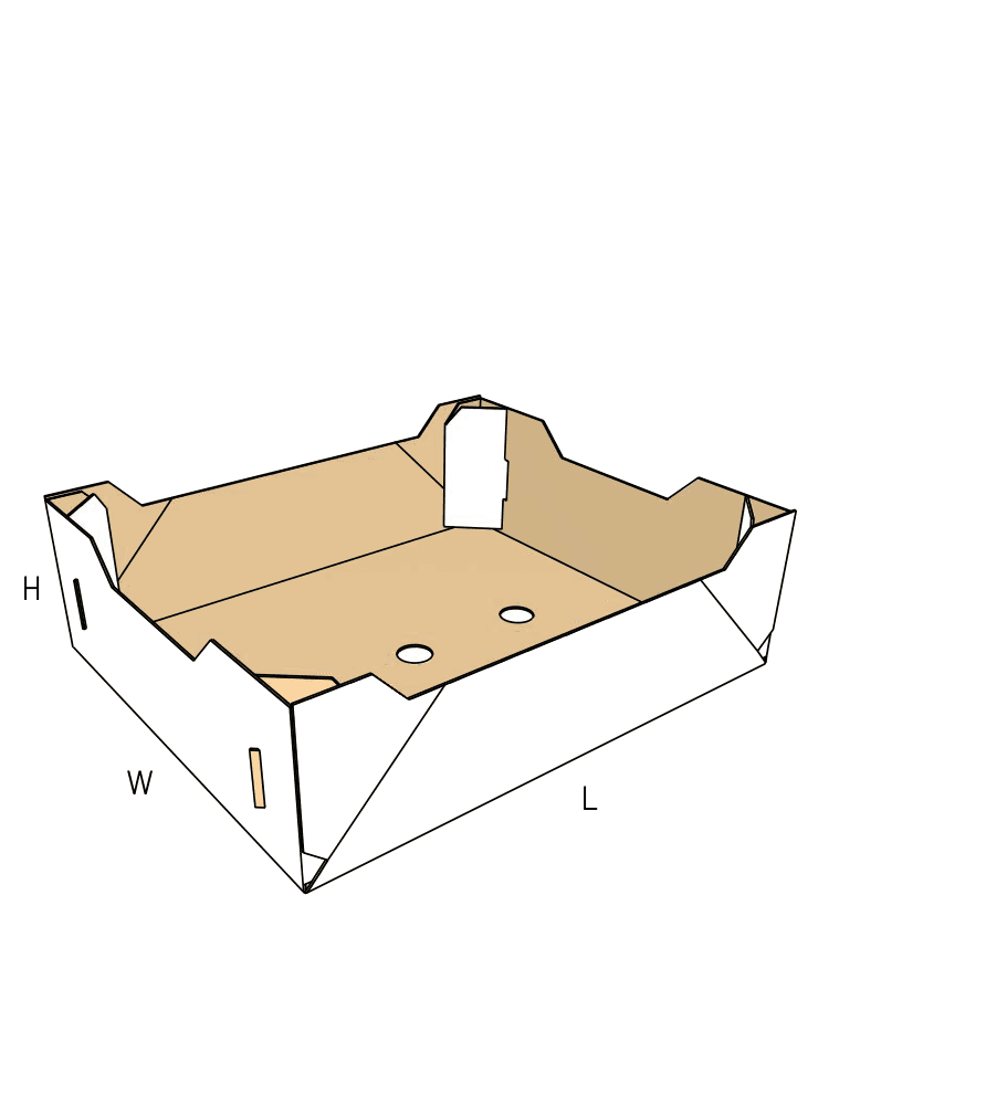 FEFCO 0771 3D view
