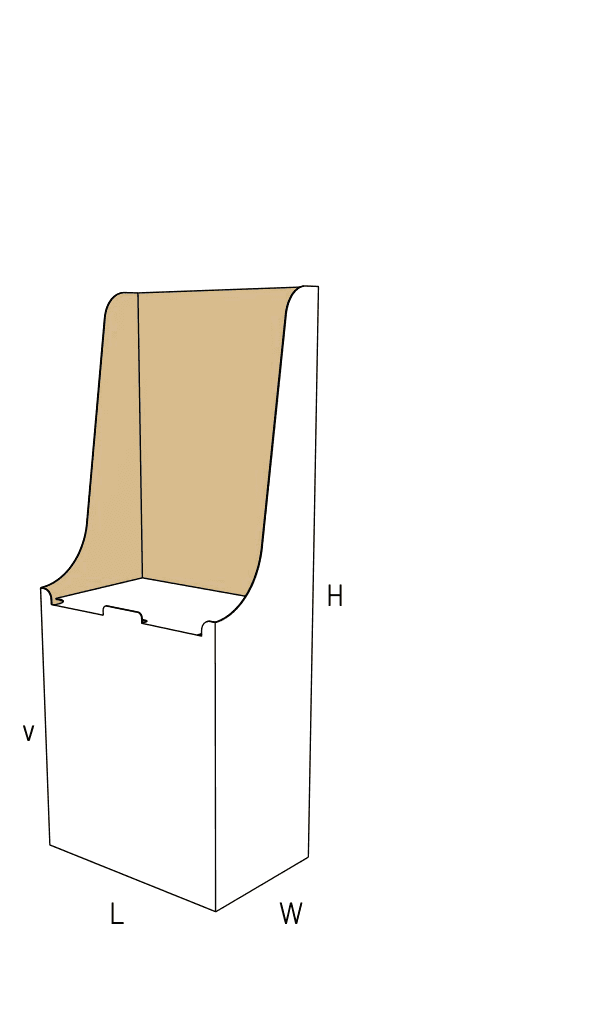 FEFCO 0841 3D view
