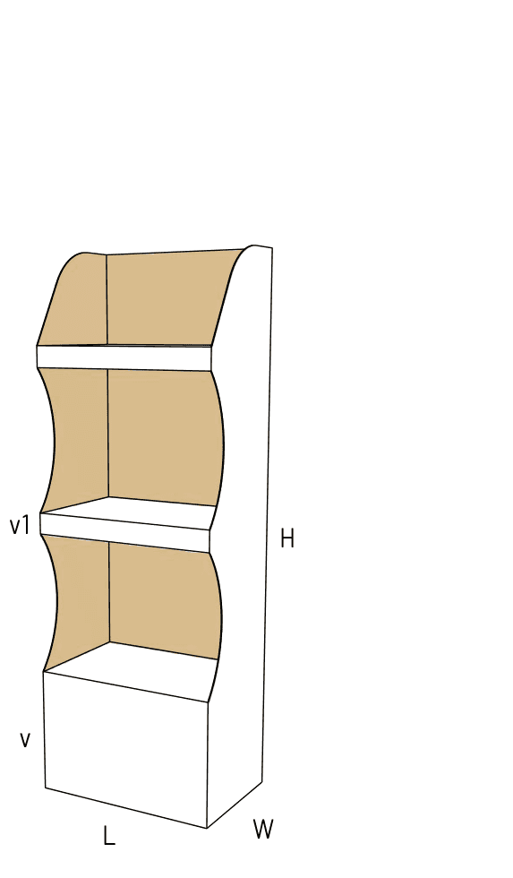 FEFCO 0842 3D view