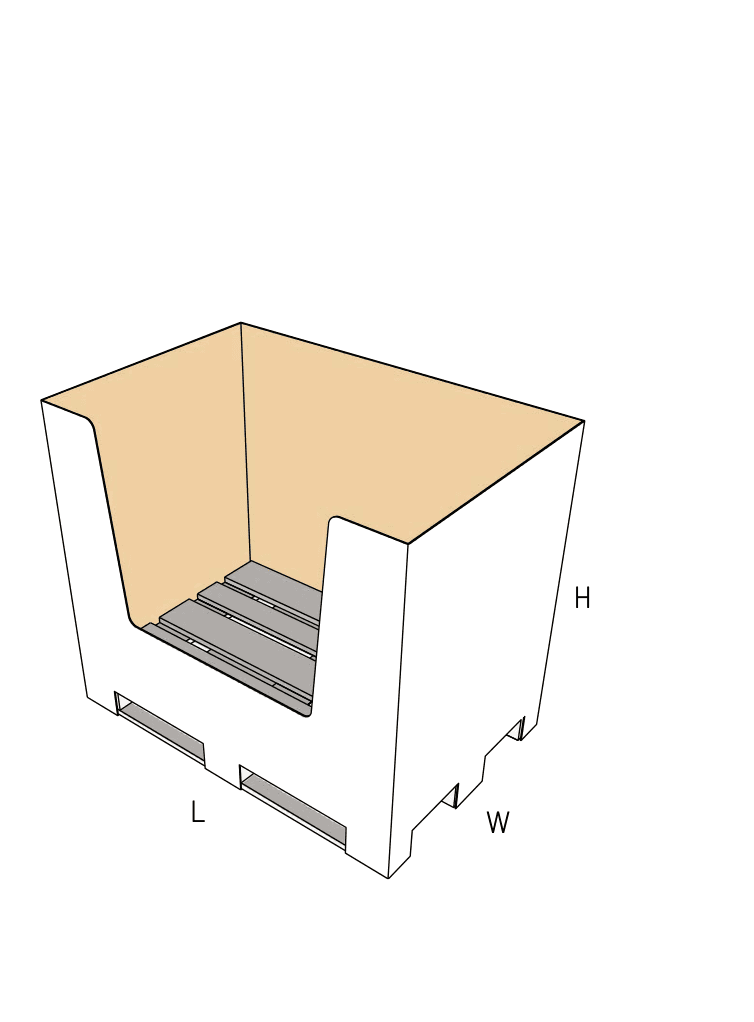 FEFCO 0865 3D view
