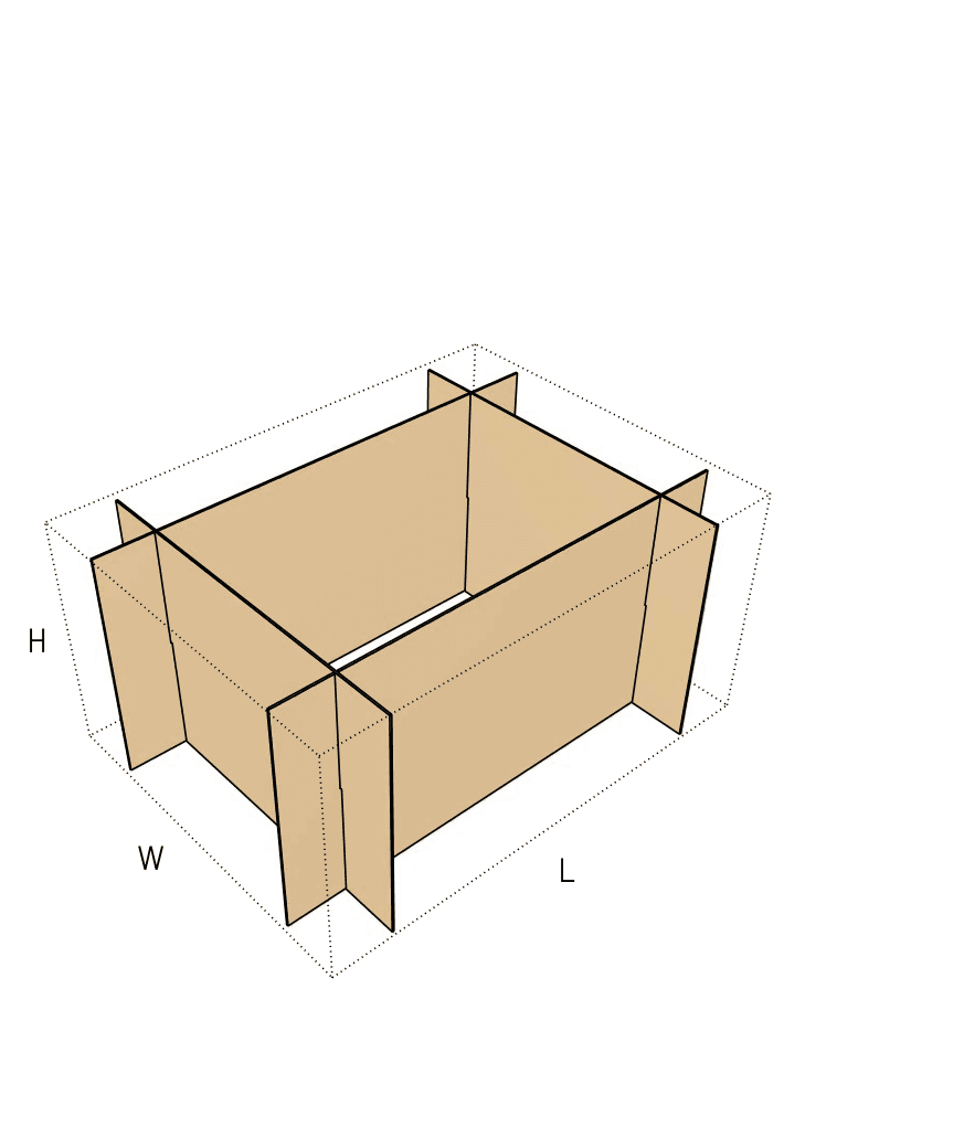 FEFCO 0931 3D view
