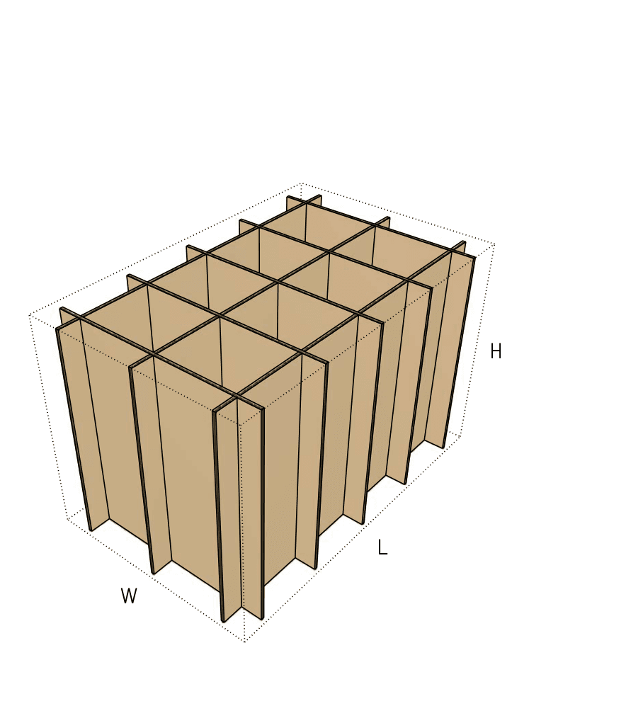 FEFCO 0934 3D view