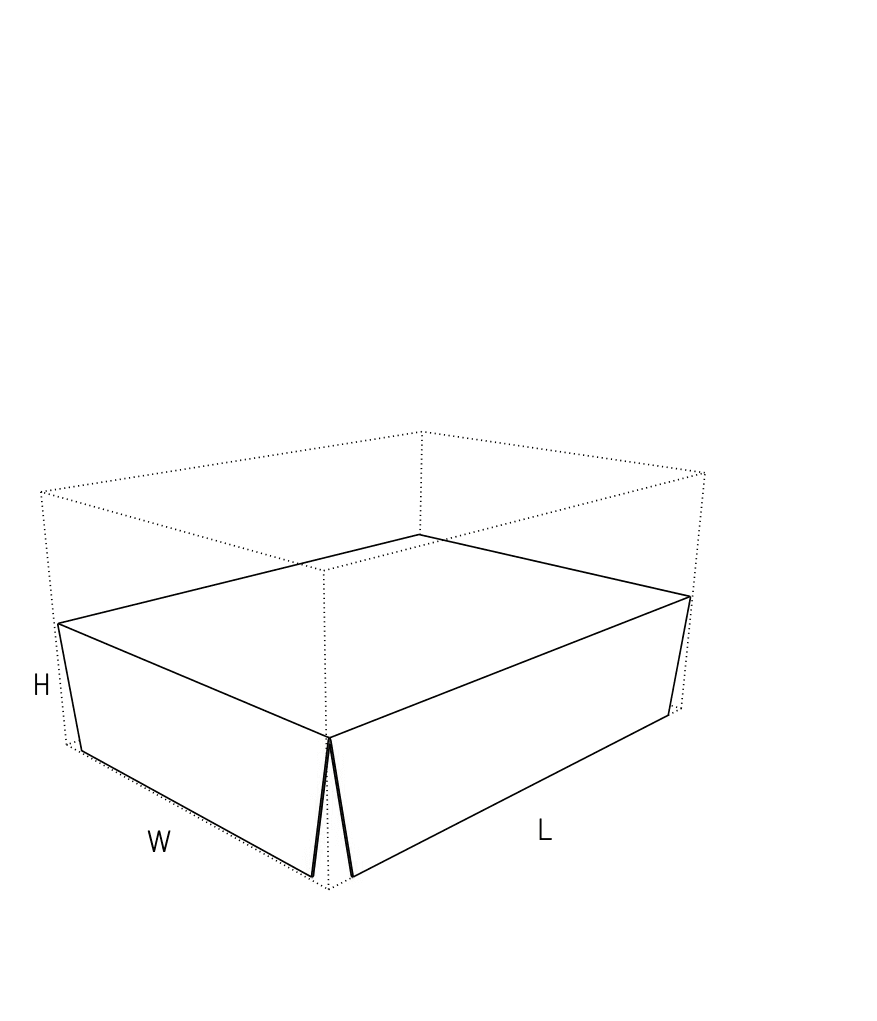 FEFCO 0955 3D view